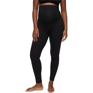 Motherhood Maternity Women's Essential Stretch Secret Fit Over Belly Leggings